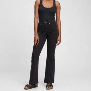GAP Women's Black Flare & Wide Leg Jeans